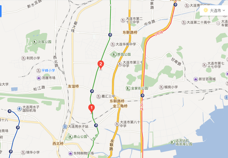 辽宁省大连市甘井子区山东路48号